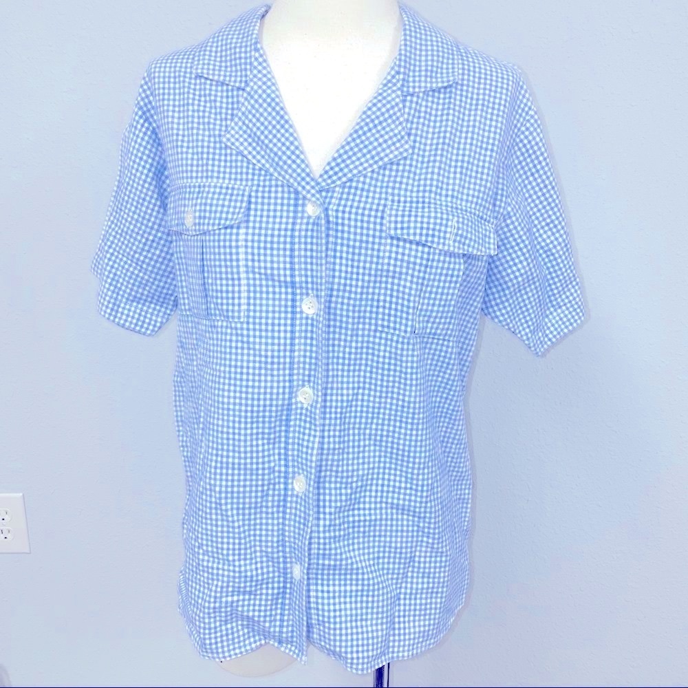Women’s vtg camp shirt sz S